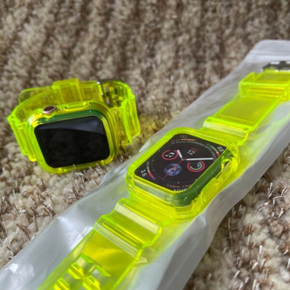 (Only Band+Case) Compatible with apple watch Strap 42mm/44mm